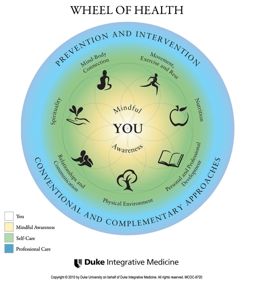 Duke Wheel of Health, Health + Happiness